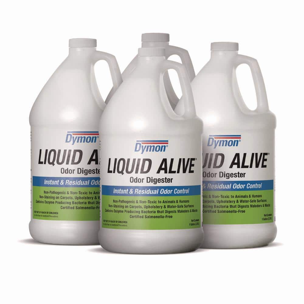 Dymon Liquid Alive Instant Odor Digester - For Multipurpose - 32 fl oz (1 quart)Bottle - 12 / Carton - Non-toxic, Non-staining Dymon Liquid Alive Instant Odor Digester - For Multipurpose - 32 fl oz (1 quart)Bottle - 12 / Carton - Non-toxic, Non-staining