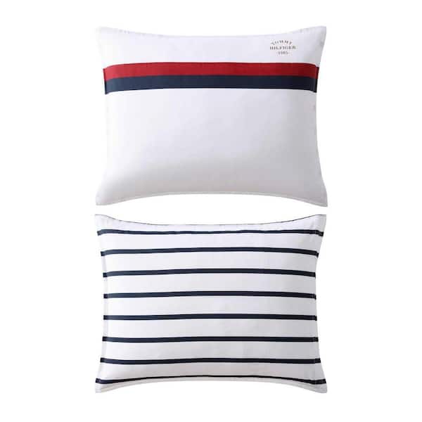 Tommy Hilfiger Tommy Classic Stripe 3-Piece White/Red/Navy Blue