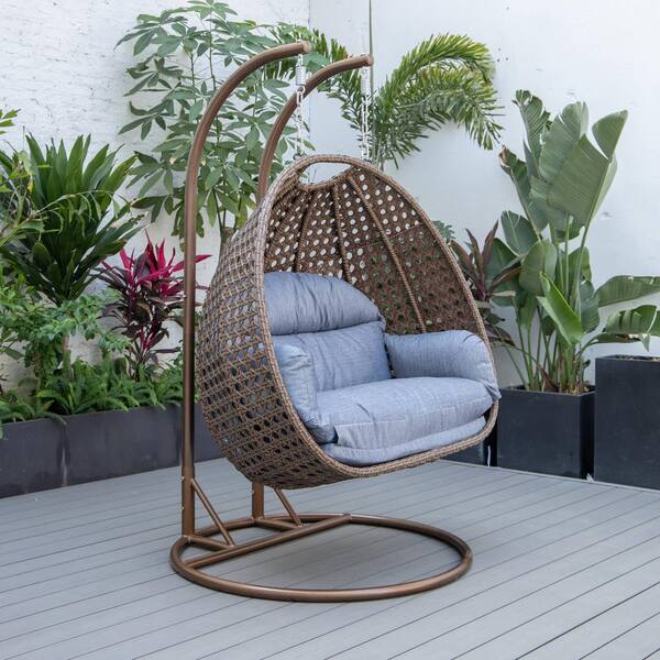 2 person wicker chair