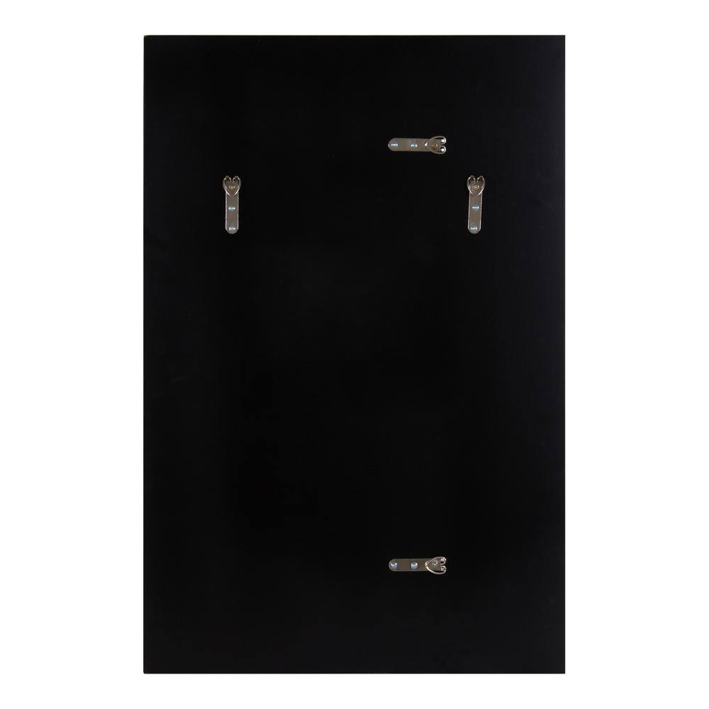 Gold Rectangular Full Length Wood Vanity Mirror