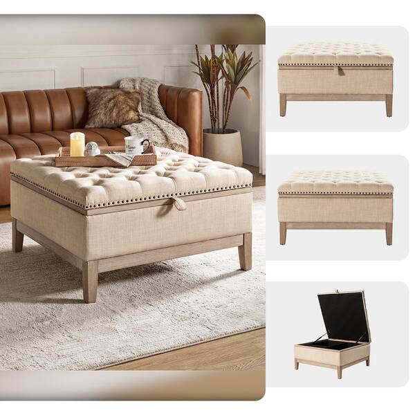 JAYDEN CREATION Georgie Modern Linen Polyester Upholstered JAYDEN CREATION Georgie Modern Linen Polyester Upholstered