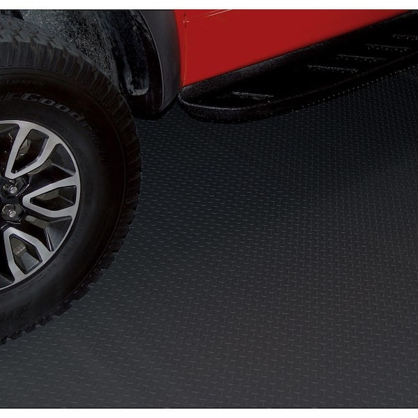 Diamond Deck 84720 7.5' x 20' Black Textured Large Car Mat