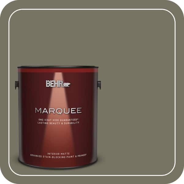 BEHR MARQUEE 1 gal. #BXC-20 Amazon River Matte Interior Paint & Primer
