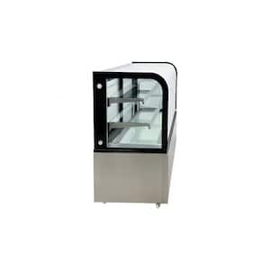 60 in 17.7 cu. ft. Refrigerated Bakery Refrigerator Case NSF EW60R Black