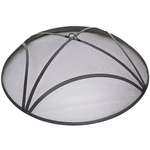 Sunnydaze 40-Inch Steel Mesh Fire Pit Screen