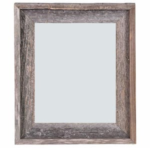 Josephine 24 in. x 30 in. Natural Weathered Gray Picture Frame