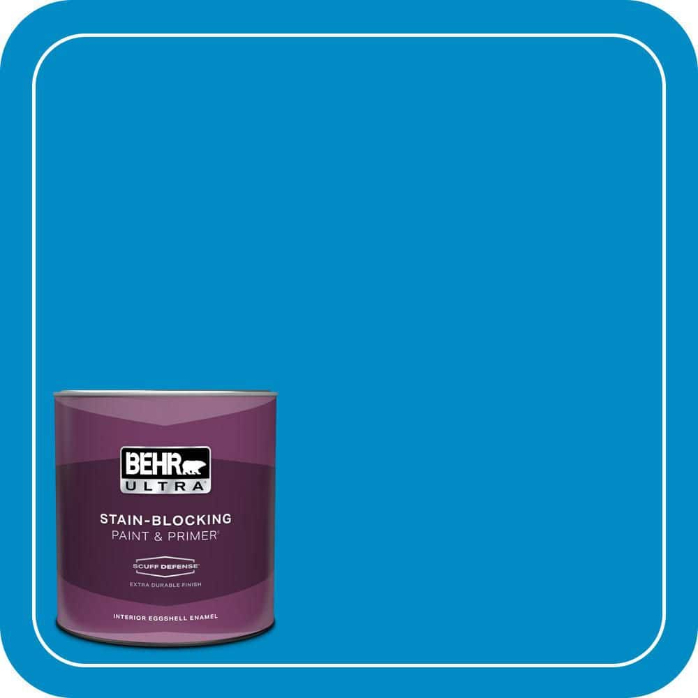 1 qt. #MQ4-57 Celebration Blue Extra Durable Eggshell Enamel Interior Paint & Primer price history on PriceWatchPro