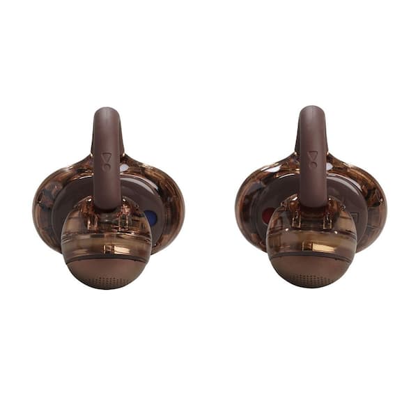 JBL Sound Gear Clips TWS Brown Wireless BT Earbud and In-Ear