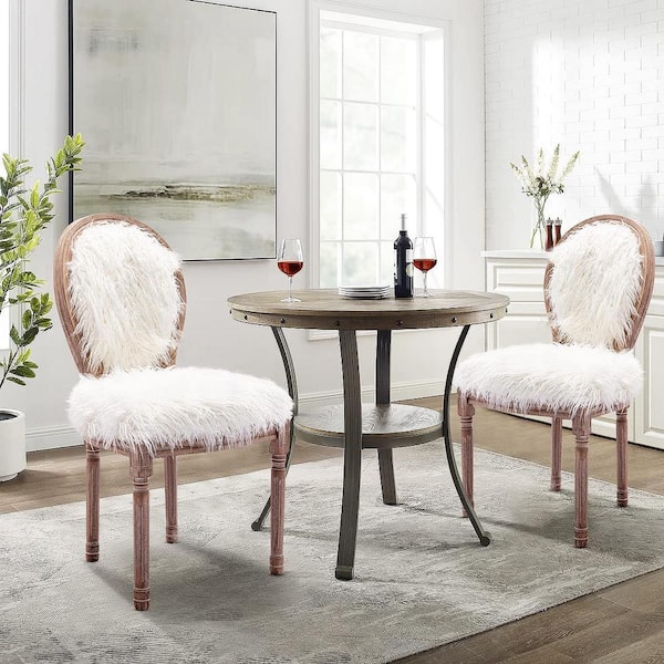 White Washed Arm Chair  Armchair, Fabric dining room, Country