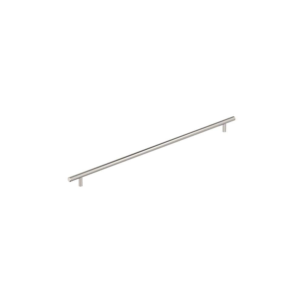 Bar Pulls 21-7/16 in. (544 mm) Modern Polished Nickel Bar Cabinet Pull price history on PriceWatchPro