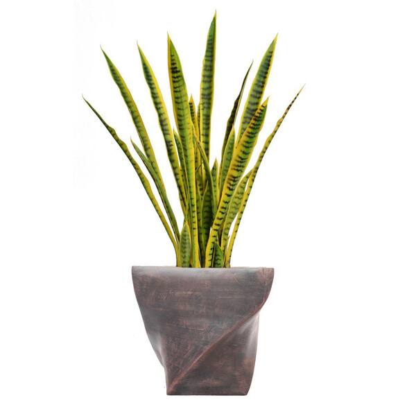 VINTAGE HOME 45 in. Tall Snake Plant in PlanterVHX121203 The Home Depot