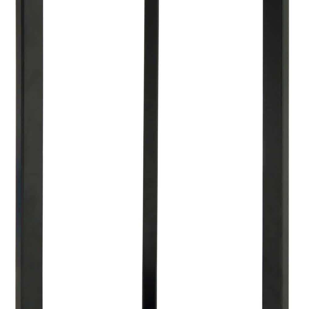 Zaira Round Warm Grey and White Metal End Table