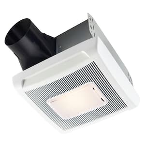 InVent Series 80 CFM Ceiling Installation Bathroom Exhaust Fan with Light