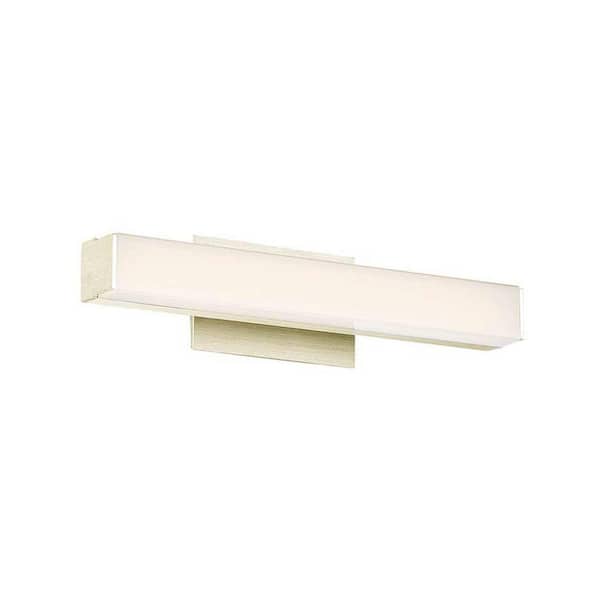 WAC Lighting Brink 18 in. Brushed Brass LED Vanity Light Bar and Wall Sconce, 2700K