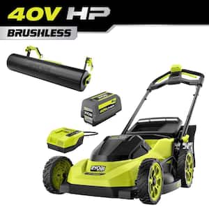 40V HP Brushless 20 in. Cordless Battery Walk Behind Push Lawn Mower with Lawn Striper, 6.0 Ah Battery, and Charger
