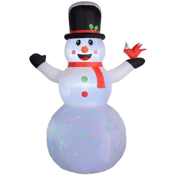 12 ft. Christmas Inflatable Snowman, Giant Christmas Inflatables, Huge Blow Up Christmas Decorations