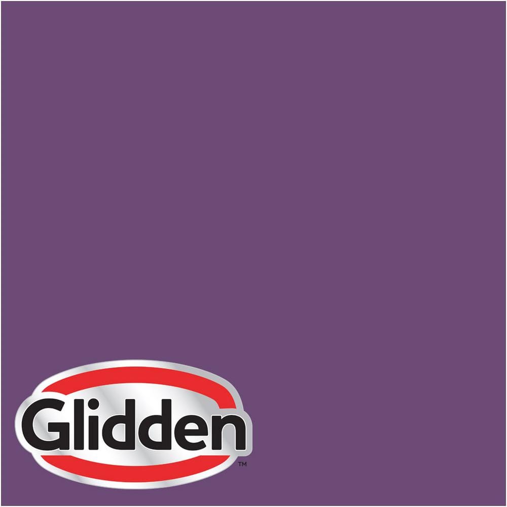 Glidden Premium 5 gal. HDGV53 Regal Purple Eggshell Interior Paint with Primer HDGV53P05EN