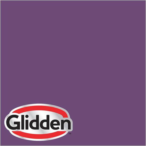 Glidden Premium 5 gal. #HDGV53 Regal Purple Eggshell Interior Paint with Primer