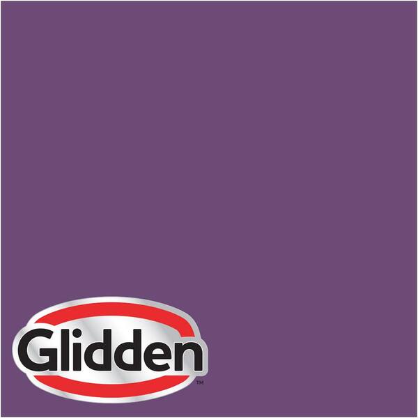 Glidden Premium 1-gal. #HDGV53 Regal Purple Flat Latex Exterior Paint