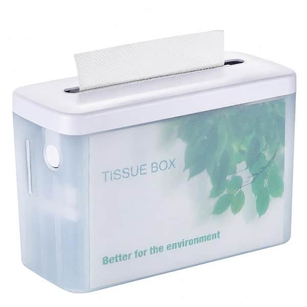 Paper Towel Holder Countertop Dispenser, Single-Sheet Pull, Large Capacity with Transparent Window Design