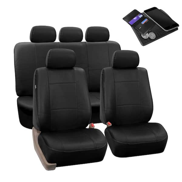 FH Group Premium PU Leather 47 in. x 23 in. x 1 in. Full Set Seat