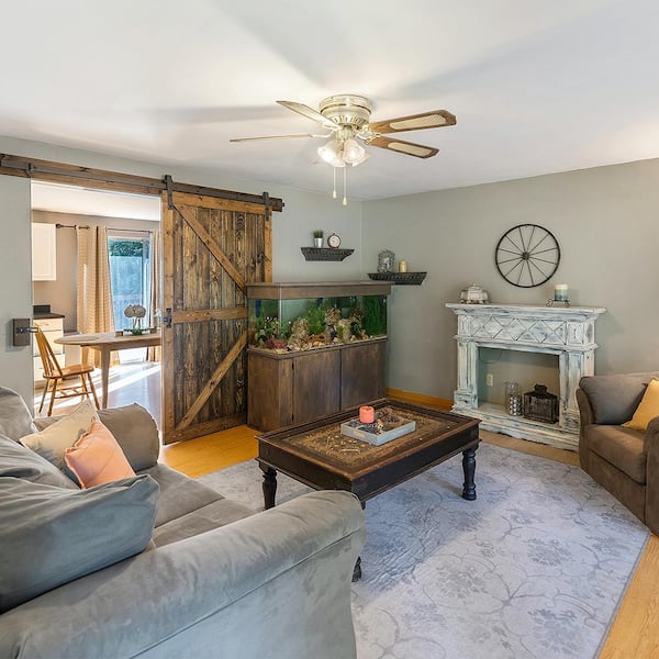 40-Watt Equivalent A15 Candelabra Dimmable Filament CEC White LED Ceiling Fan Light Bulb, Soft White (48-Pack)