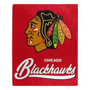 Blackhawks Signature Multi Colored Raschel