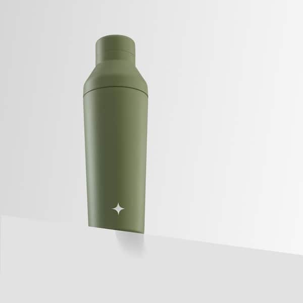 JoyJolt Vacuum Insulated 20-oz Cocktail Protein Shaker ,Green