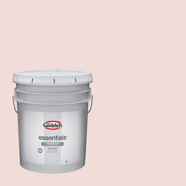 Glidden Essentials 5 gal. PPG1054-2 Sweet Truffle Flat Interior Paint