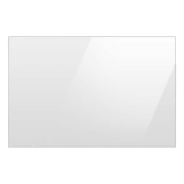 Samsung Bespoke Bottom Panel in White Glass for 3-Door French Door Refrigerator