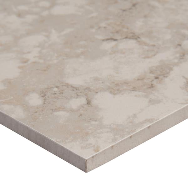 MSI Napa Beige 12 in. x 24 in. Matte Ceramic Stone Look Floor and