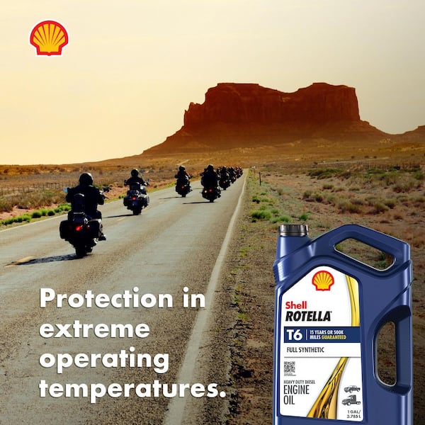 T6 Full Synthetic SAE 5W-40 Diesel Motor Oil 2.5 Gal.