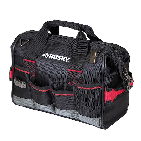 Husky 14 in. Large Mouth Tool Bag