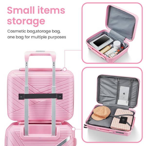 4 Piece Luggage Set With TSA-approved locks And Expandable Design