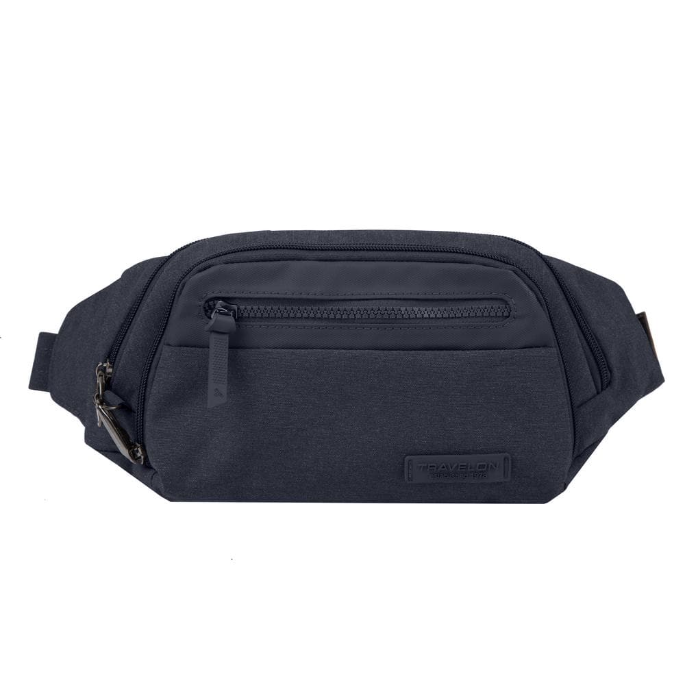 Travelon Anti-Theft Metro Sling Backpack, Navy, 8 x 13 x 4