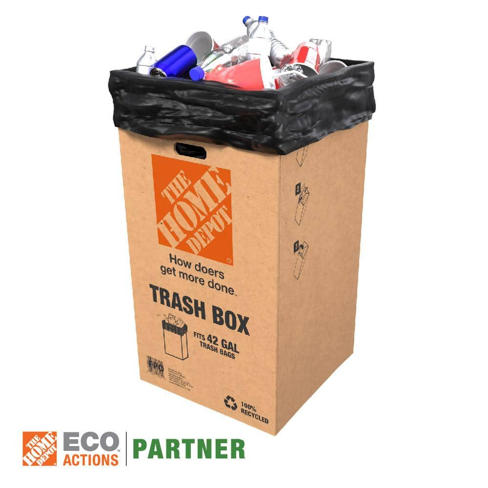 The Home Depot 42 gal. Disposable Trash Can 40KTB - The Home Depot