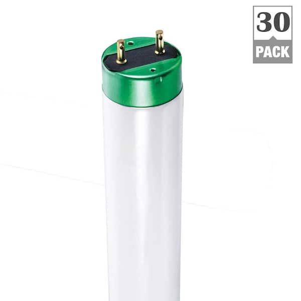 Philips 32-Watt 4 ft. Linear T8 Fluorescent Light Bulb Cool White (4100K) ALTO (30-Pack)