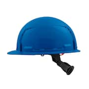 BOLT Blue Type 1 Class C Front Brim Vented Hard Hat with 6-Point Ratcheting Suspension (10-Pack)