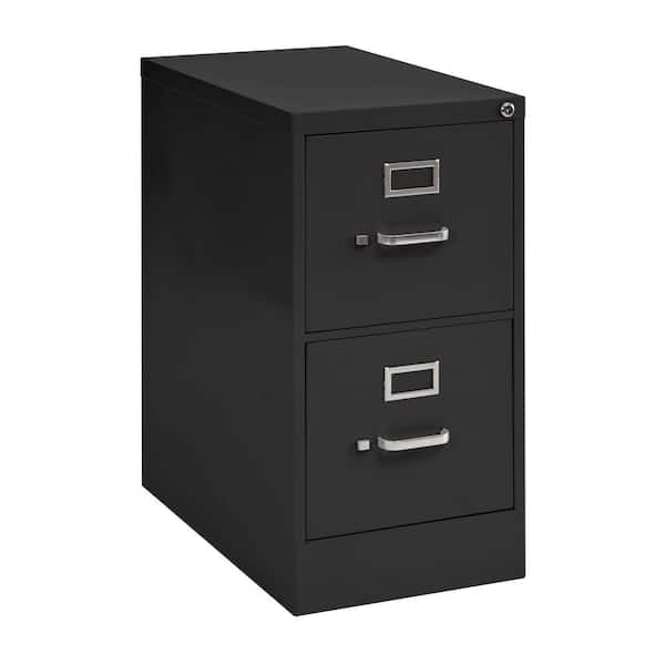 Sandusky 2-Drawer Vertical File Cabinet in Black-DISCONTINUED