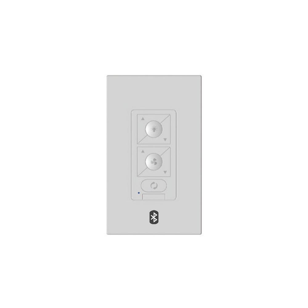 Hydra 120" Matte White Smart Outdoor Ceiling Fan with LED and Remote