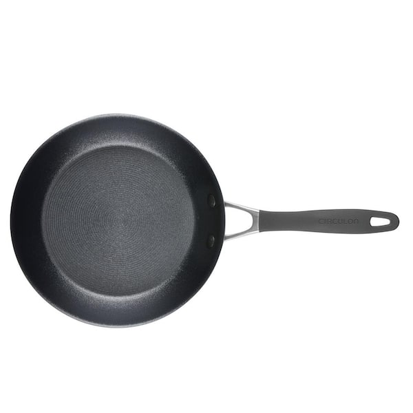 Dr.HOWS Lumi Round Ceramic Frying Pan 12 inch - Silicon Carbide Nonstick  Coating Skillet Pan with Rubber-Coated Handle - For Induction, Ceramic