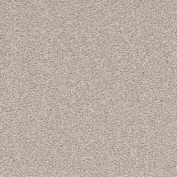 Home Decorators Collection Perfected I  - Delicate - Gray 40 oz. SD Polyester Texture Installed Carpet