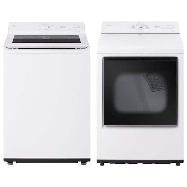 4.8 cu. ft. Top Load Washer and 7.3 cu. ft. Dryer with AI Sensor Dry Set