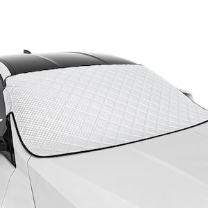 74 in. x 50 in. Thick protective windshield cover, anti-frost/snow/UV protection
