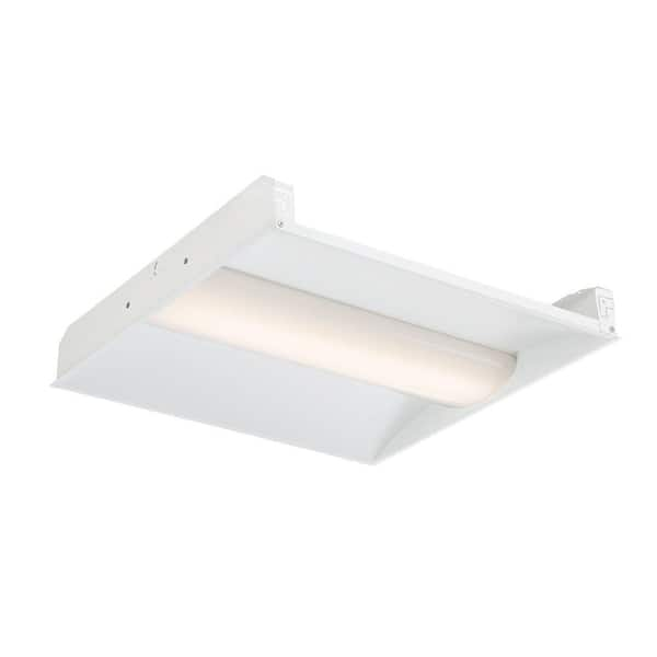 EnviroLite 2 ft. x 2 ft. LED Volumetric White Troffer 24 Pack