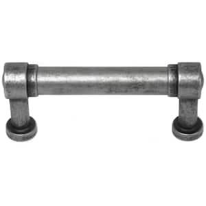 Precision 5 in. Center-to-Center Distressed Pewter Bar Pull Cabinet Pull