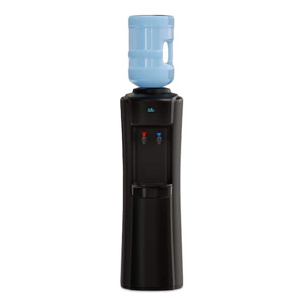 Brio CL520CV Curved Top Loading Water Cooler Dispenser - Hot and Cold Water, Black - 1