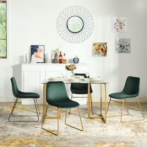 Batassel Velvet Upholstered Dining Chair (Set of 2)