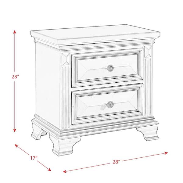 Channing Nightstand - Traditional - Nightstands And Bedside Tables - by  Picket House