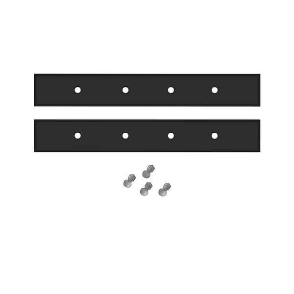 grass barrier 10 in. Black Plastic Edging Connector